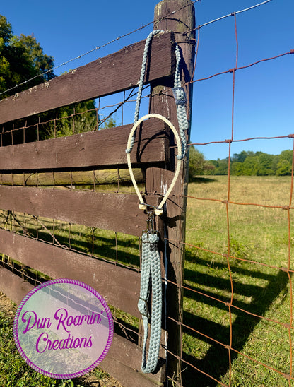 *CUSTOM ORDER* Lariat Rope Nose Tie Down with Strap
