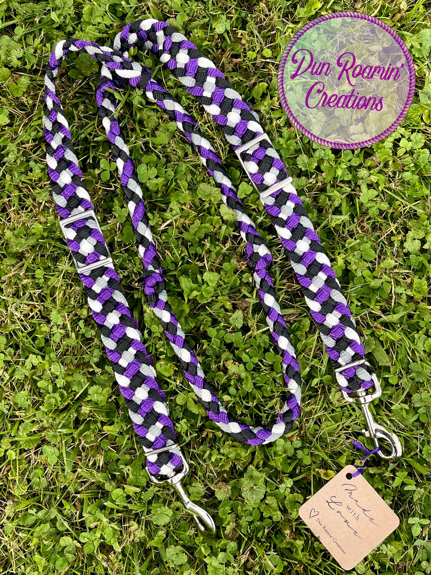 *CUSTOM ORDER* Knotted Barrel Reins