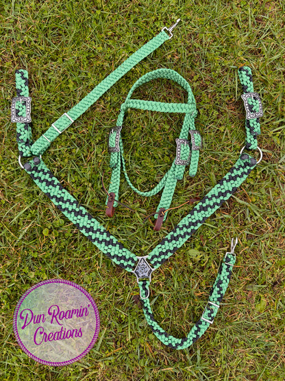 *CUSTOM ORDER* Browband Headstall w/ Throatlatch