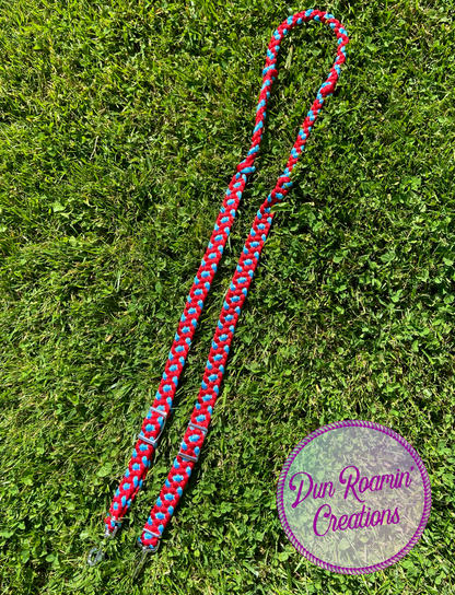 *CUSTOM ORDER* Knotted Barrel Reins