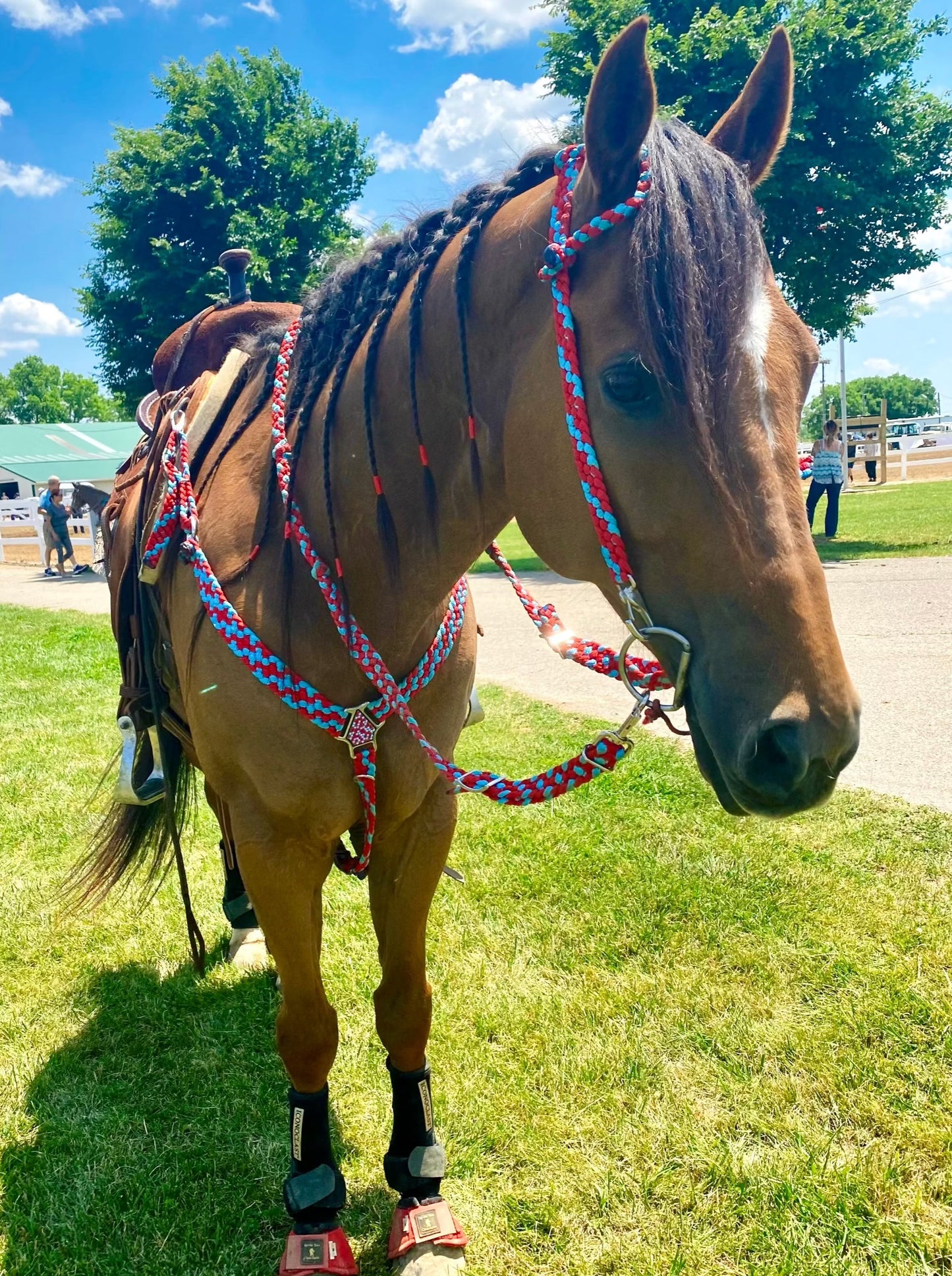 *CUSTOM ORDER* Knotted Barrel Reins