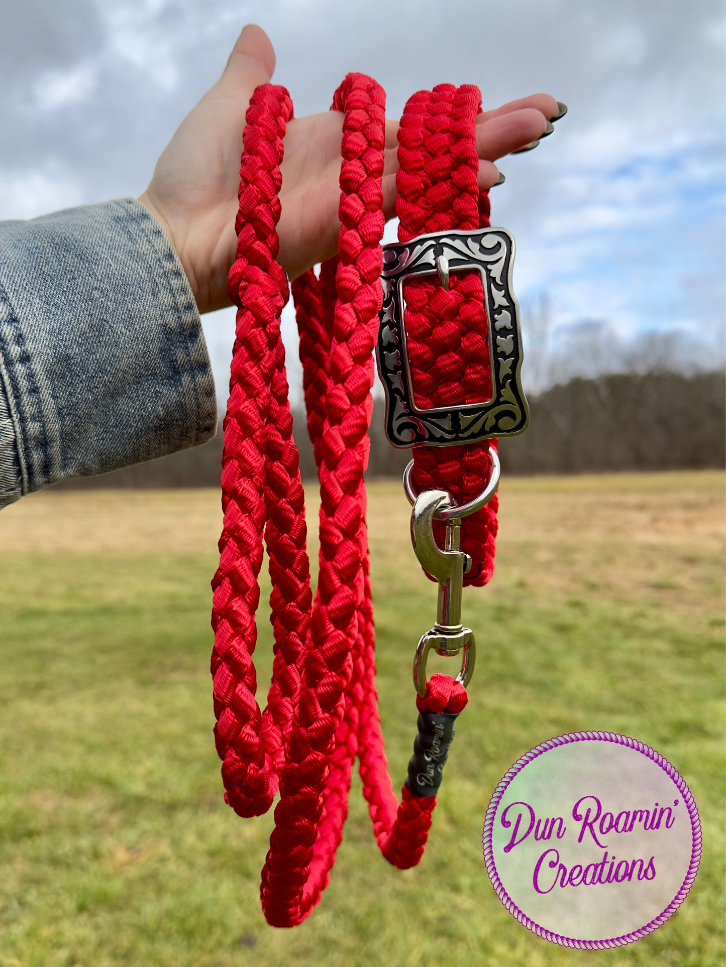 *CUSTOM ORDER* Dog Leash (Heavy Duty / 6-Strand Braid)