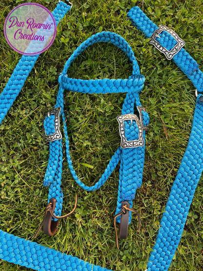 *CUSTOM ORDER* Browband Headstall w/ Throatlatch