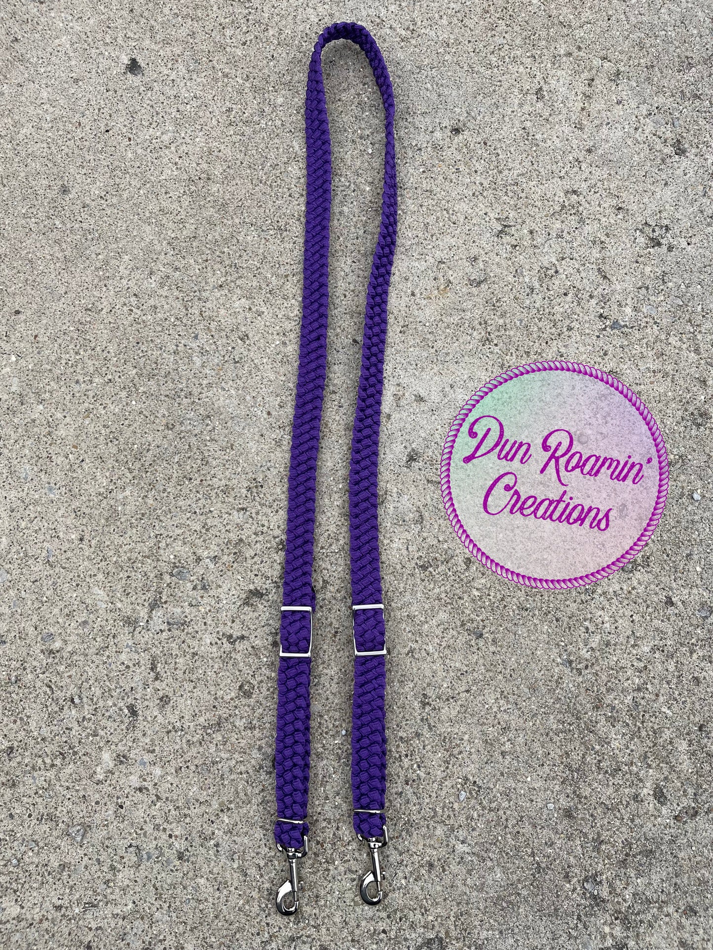 *CUSTOM ORDER* Knotted Barrel Reins