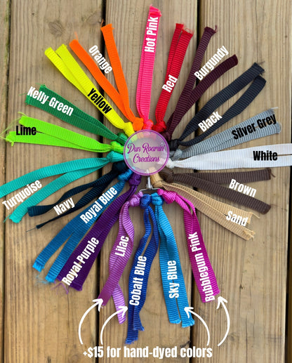 *CUSTOM ORDER* Knotted Barrel Reins