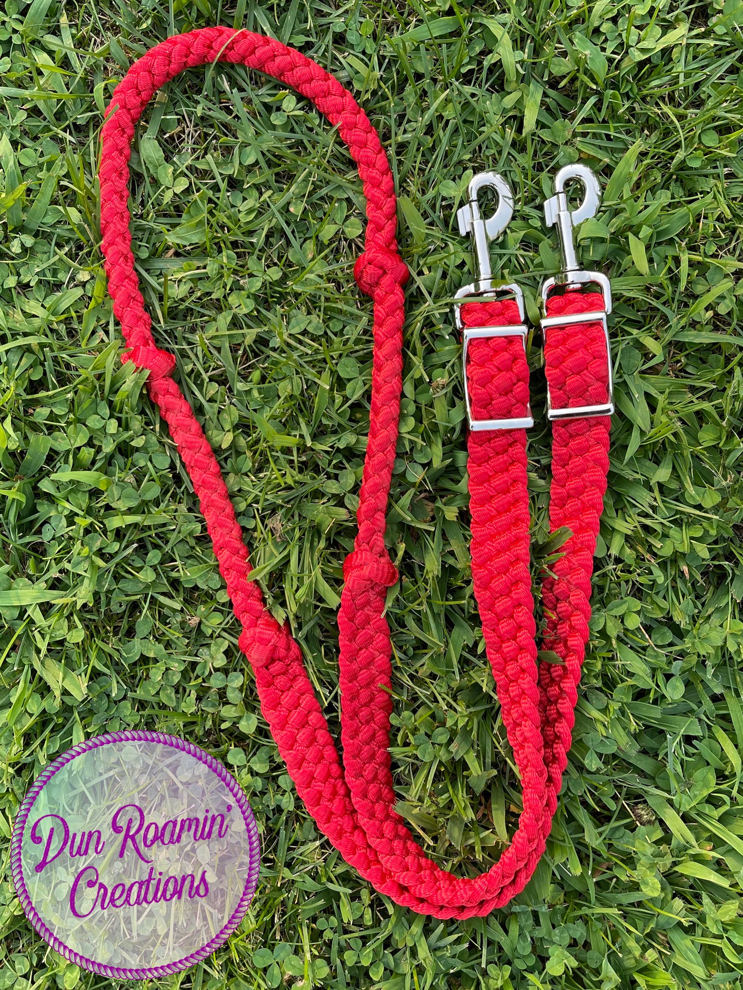 *CUSTOM ORDER* Knotted Barrel Reins